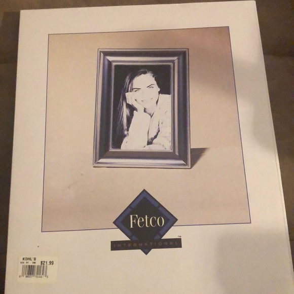 NIB MIXED METAL FETCO INTERNATIONAL 8X10 FRAME - Picture 1 of 2